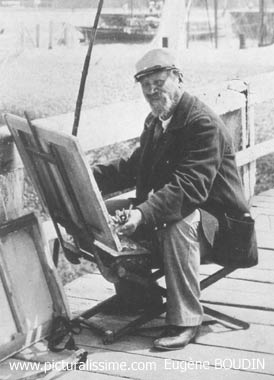 Eugène Boudin (1824-1898), peintre français, précurseur de l’impressionnisme